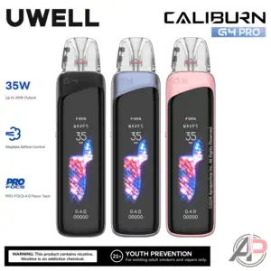 Uwell Caliburn G4 Pro Pod System Starter Kit Device