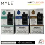 Myle Meta 25,000 Puffs Disposable Vape Device