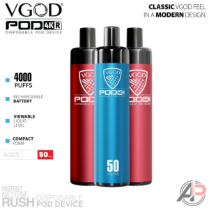 Vgod Pod 4KR Disposable Vape Device