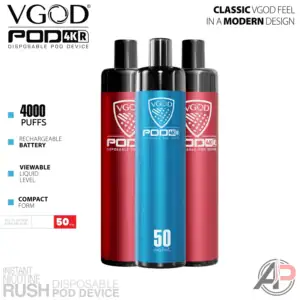 Vgod Pod 4KR Disposable Vape Device