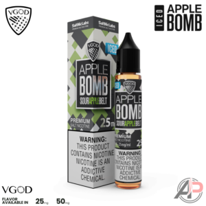 Vgod Iced Apple Bomb Salt Nicotine 30mL