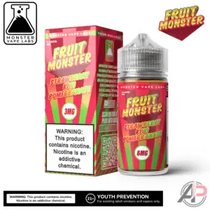 Strawberry Kiwi Pomegranate E-Liquid By Fruit Monster Vape Labs 100mL