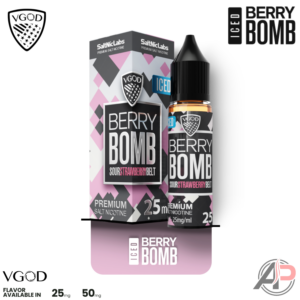 Vgod Iced Berry Bomb Salt Nicotine 30mL