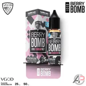 Vgod Iced Berry Bomb Salt Nicotine 30mL