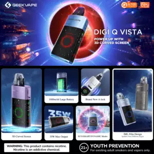 Geek Vape Digi-Q Vista 35W Pod System Starter Kit Device