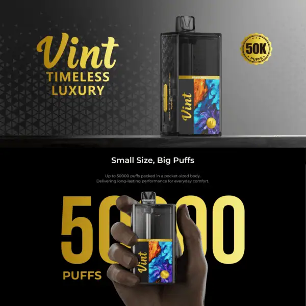 longest-lasting battery vape Vint 50000 Puffs Disposable Device box mod Mr Fog Max Air Flavors:Juicy Peach ice