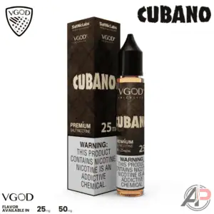 Vgod Cubano Salt Nicotine 30mL