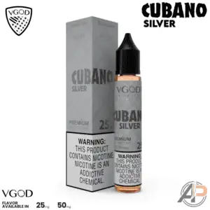 Vgod Cubano Silver Salt Nicotine 30mL