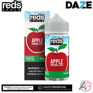 7 Daze Reds Apple Original Iced E-Liquid 100mL