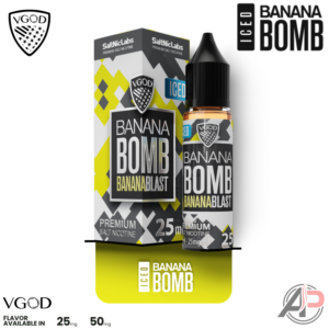 Vgod Iced Banana Bomb Salt Nicotine 30mL