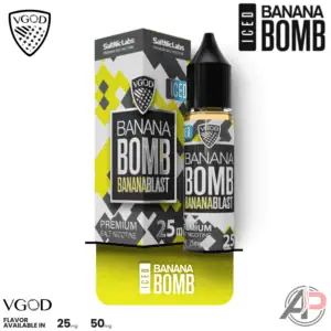 Vgod Iced Banana Bomb Salt Nicotine 30mL