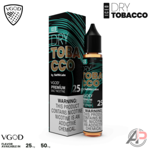 Vgod Iced Dry Tobacco Salt Nicotine 30mL