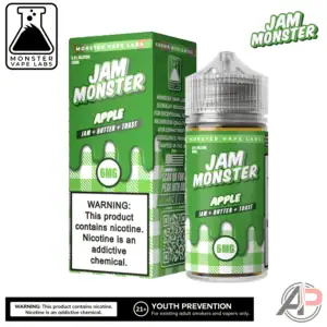Apple E-Liquid By Jam Monster Vape Labs 100mL