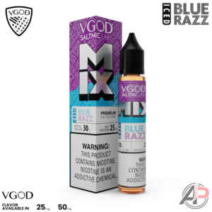 Vgod Mix Iced Blue Razz Salt Nicotine 30mL