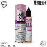 Vgod Mix Iced Bubble Grapes Salt Nicotine 30mL