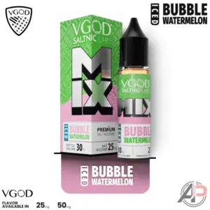 Vgod Mix Iced Bubble Watermelon Salt Nicotine 30mL