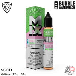 Vgod Mix Iced Bubble Watermelon Salt Nicotine 30mL