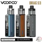 Voopoo Drag S3 60w Pod Mod Starter Kit Device