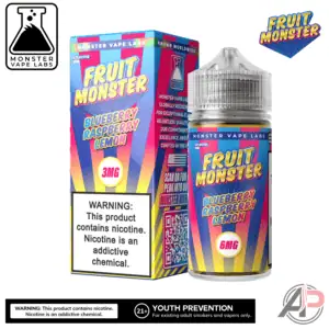 Blueberry Raspberry Lemon E-Liquid By Fruit Monster Vape Labs 100mL