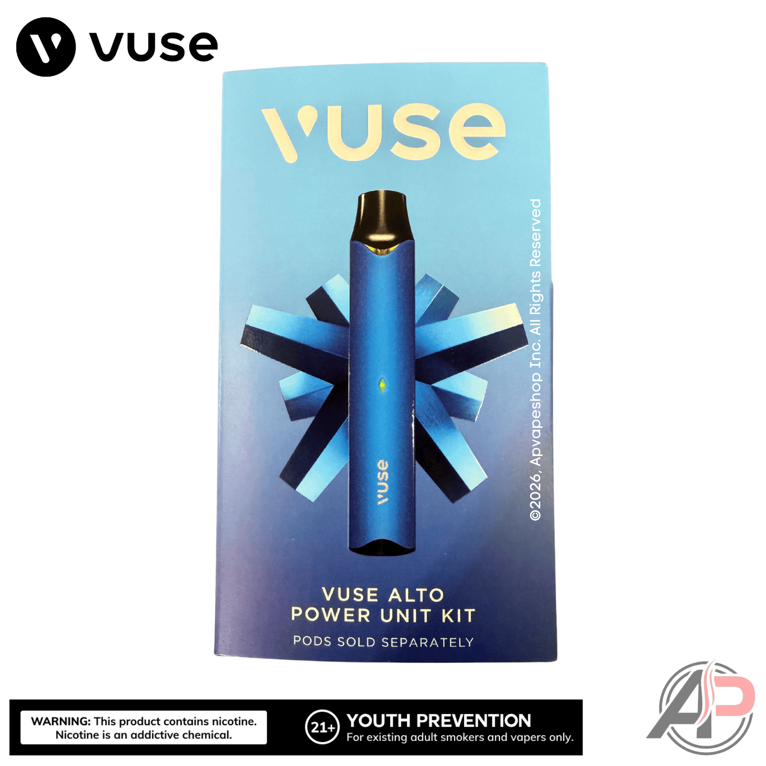 vuse battery and pod Alto Power Unit Device Flavor:Banana Ice Freebase New Menthol Vuse Pods: