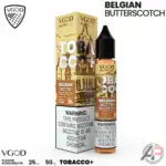 Vgod Tobacco Plus Belgian Butterscotch Salt Nicotine 30mL