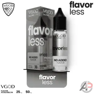 Vgod Flavorless Salt Nicotine 30mL