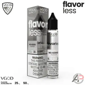 Vgod Flavorless Salt Nicotine 30mL