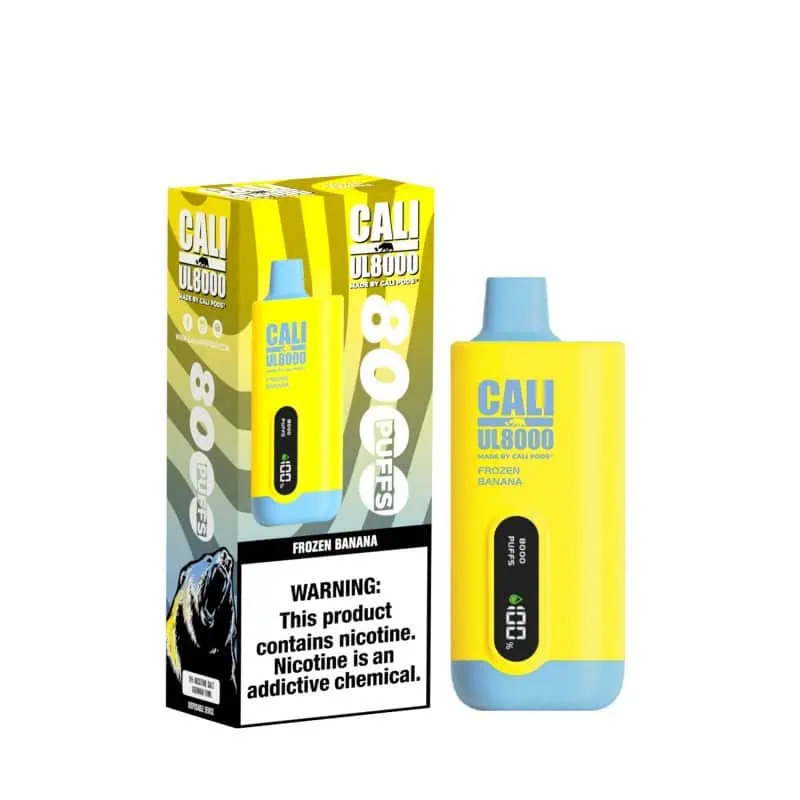 vape flavors cali UL8000 8K Puffs Disposable All Product Type_Hardware Size:Mesh Version Pods Fruision Ice - Sweet
