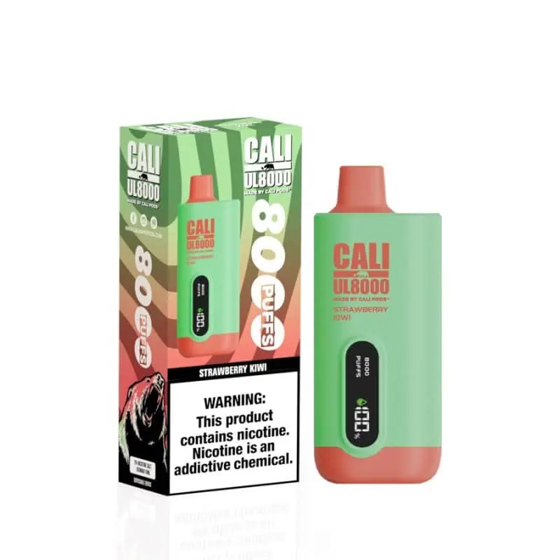cali pods juul UL8000 8K Puffs Disposable Vape All Flavors Menthol - JUUL 2 Screen Size:0.91