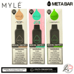 Myle Meta Bar Vape 2500 Puffs Vape Disposable Device