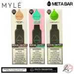 Myle Meta Bar Vape 2500 Puffs Vape Disposable Device