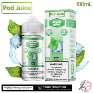 Pod Juice Jewel Mint E-Liquid 100mL