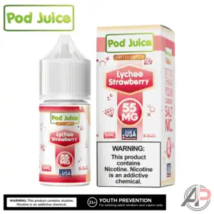 Pod Juice Lychee Strawberry Salt Nicotine 30mL