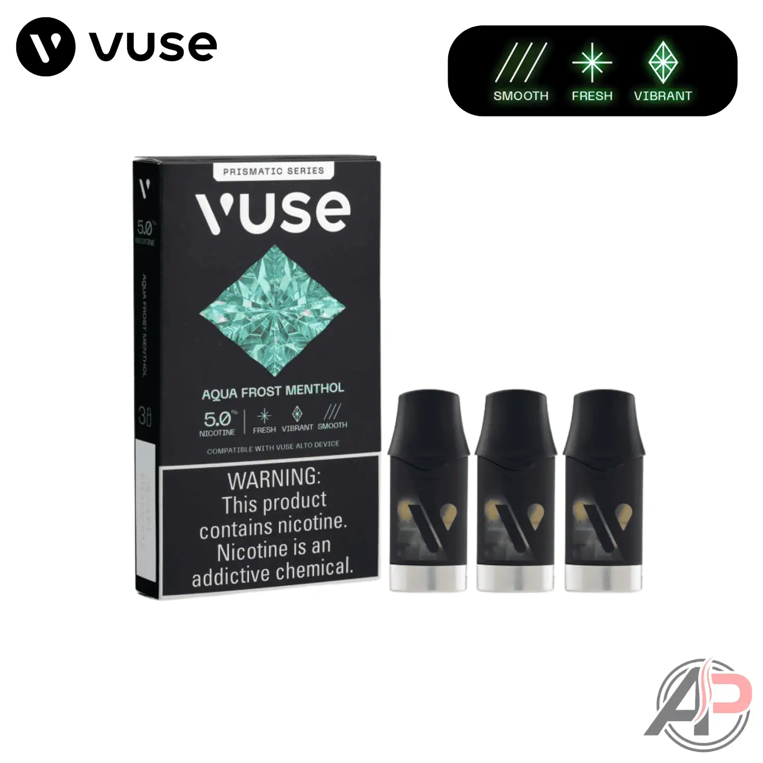vuse single pod Alto Prismatic Aqua Frost Menthol Pods 3 Pack Root Beer Meloso Bar Vuse Pro Choose Flavor:Grumpy Lime