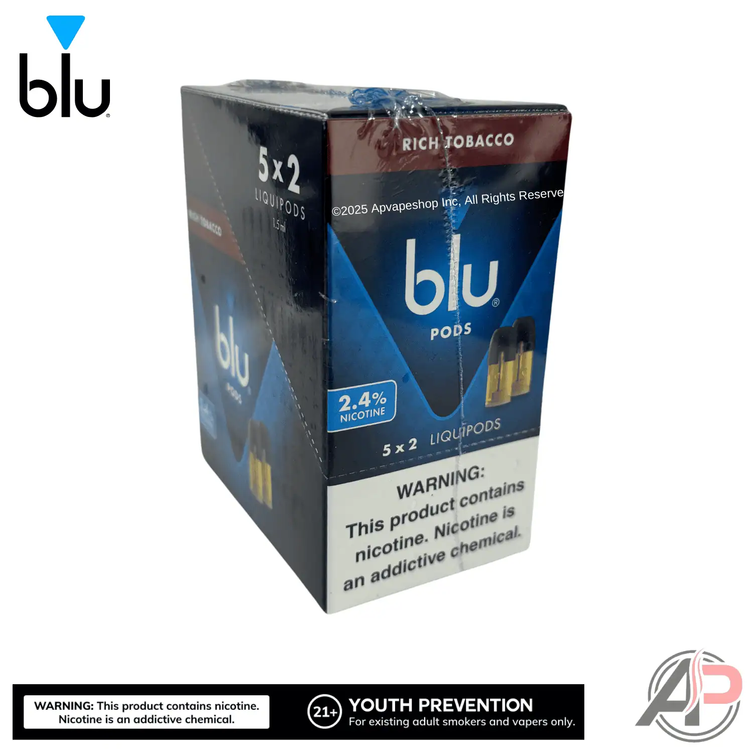 blu vs lost vape Pods Rich Tobacco 2 Pack Mix (VG%)-70% Flavour & Strength:10 Packs 20mg Blueberry Cherry Can You Put Dabs