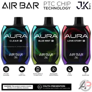 Air Bar Aura 25000 Puffs Disposable Vape Device