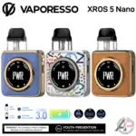 Vaporesso Xros 5 Nano Pod System Starter kit Device