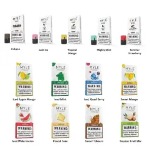 Myle V1 Replacement Pods 4 Pod Pack