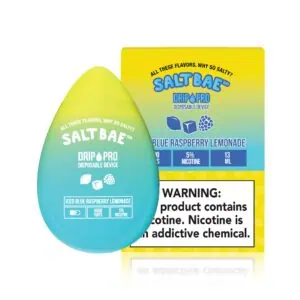 Salt Bae Drip Pro 6500 Puffs Disposable Vape Blue Raspberry Lemonade