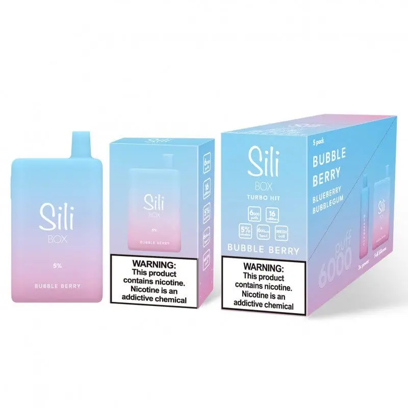 Sili Box Turbo Hit 6000 Puffs Disposable Vape Device