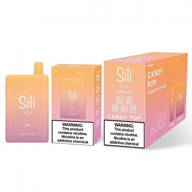 Sili Box Turbo Hit 6000 Puffs Disposable Vape Device