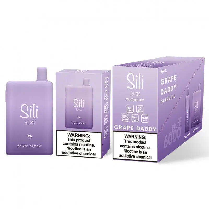 Sili Box Turbo Hit 6000 Puffs Disposable Vape Device