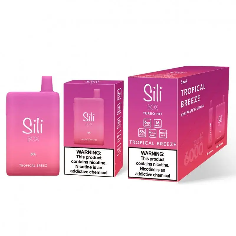 Sili Box Turbo Hit 6000 Puffs Disposable Vape Device