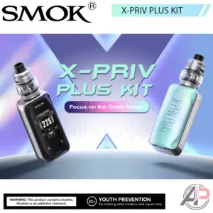 Smok X-Priv Plus 225W Box Mod System Starter Kit Device