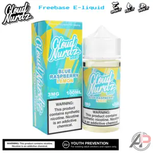 Cloud Nurdz Blue Raspberry Lemon Iced E-Liquid 100mL