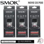 Smok Novo 2x Replacement Pods 3 Pack
