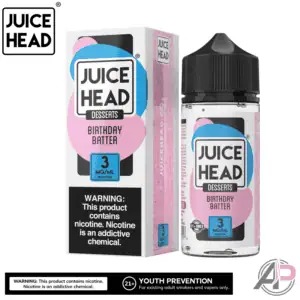 Juice Head Birthday Batter E-Liquid 100mL