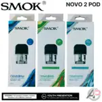 Smok Novo 2 Replacement Pods 3 Pack