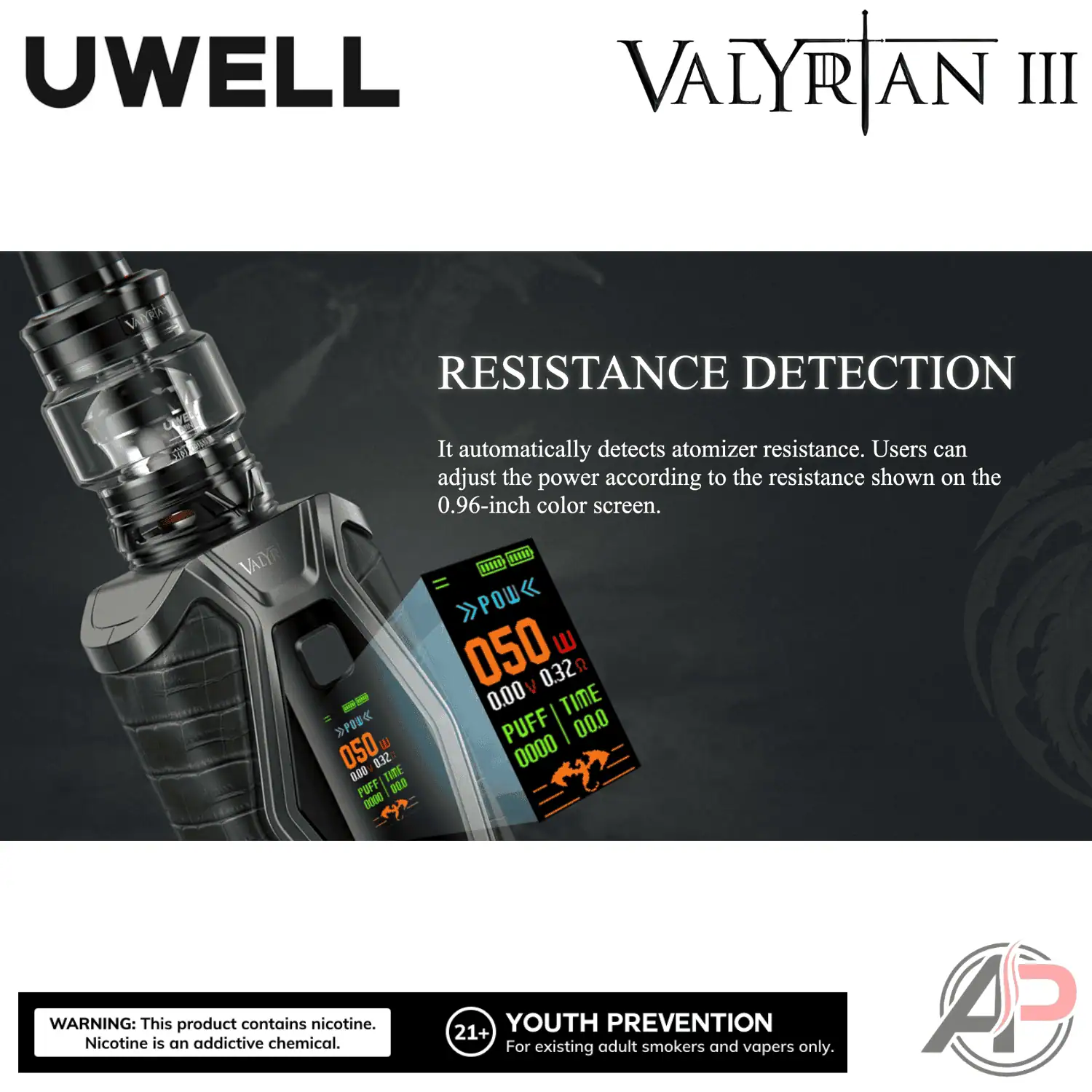 valyrian vape mod Uwell 3 200W Box Starter Kit Device Strain:Neon Nectar (I-Hyb) Rodman Playoffs Disposable toast