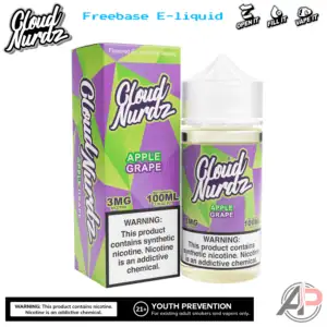 Cloud Nurdz Apple Grape E-Liquid 100mL